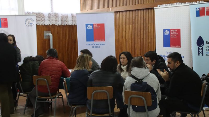 Realizan Gobierno en Terreno en Puerto Natales con enfoque en temática hídrica