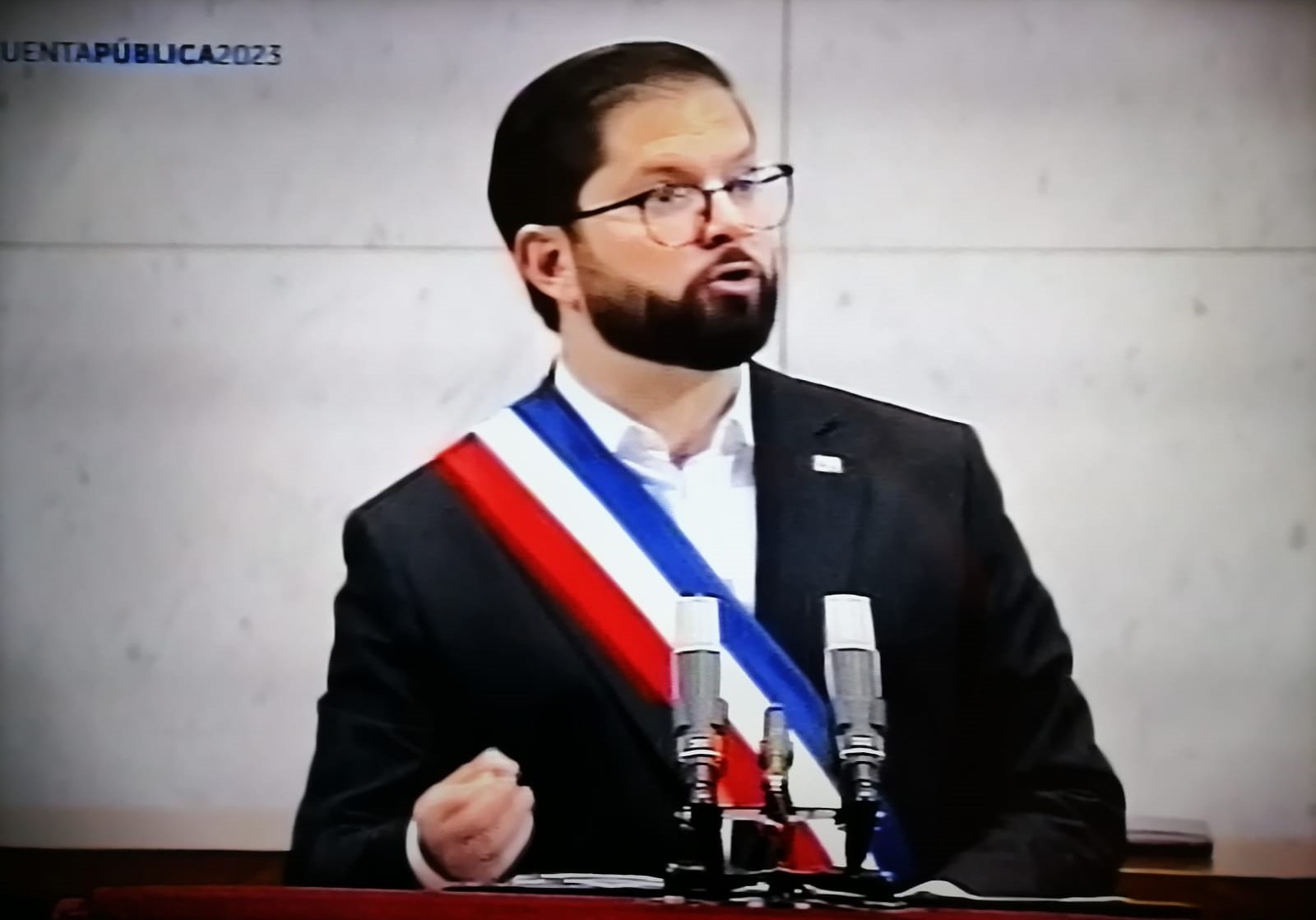 Cuenta Pública del Presidente de la República Gabriel Boric correspondiente al año 2023