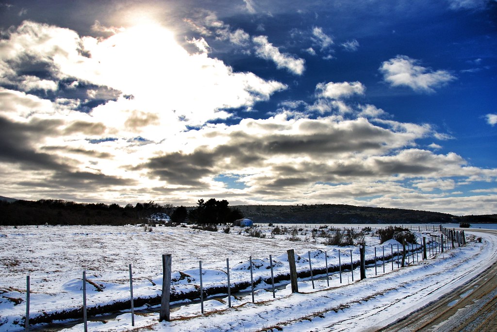 Pronostican chubascos de nieve y aguanieve en Magallanes este domingo 18 de junio