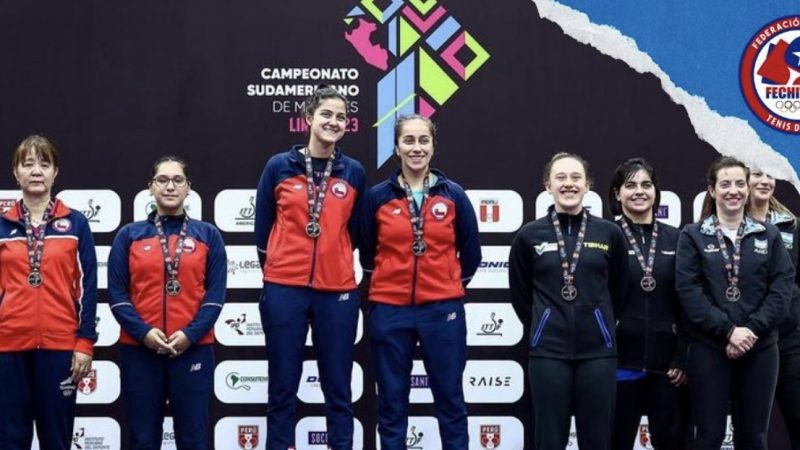 Calentando motores para Santiago 2023: tenismesistas chilenos se lucieron en el Campeonato Sudamericano de Lima 