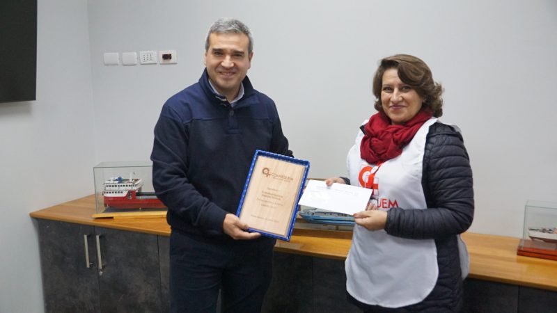 Empresa TABSA realiza donación a COANIQUEN