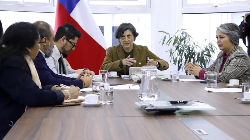 Ministra de Salud se reúne con sus pares de Educación, Trabajo y Mujer en el marco de la Campaña de Invierno