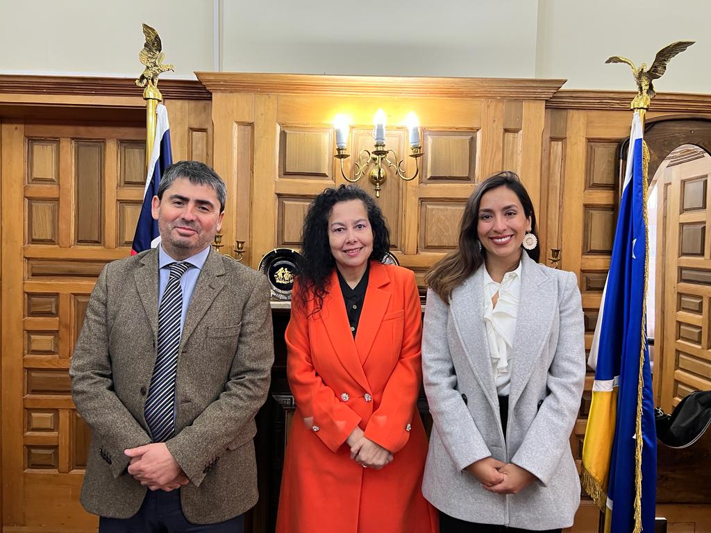 Presidenta de la Corte de Punta Arenas recibió el saludo protocolar del nuevo Fiscal Regional de Magallanes