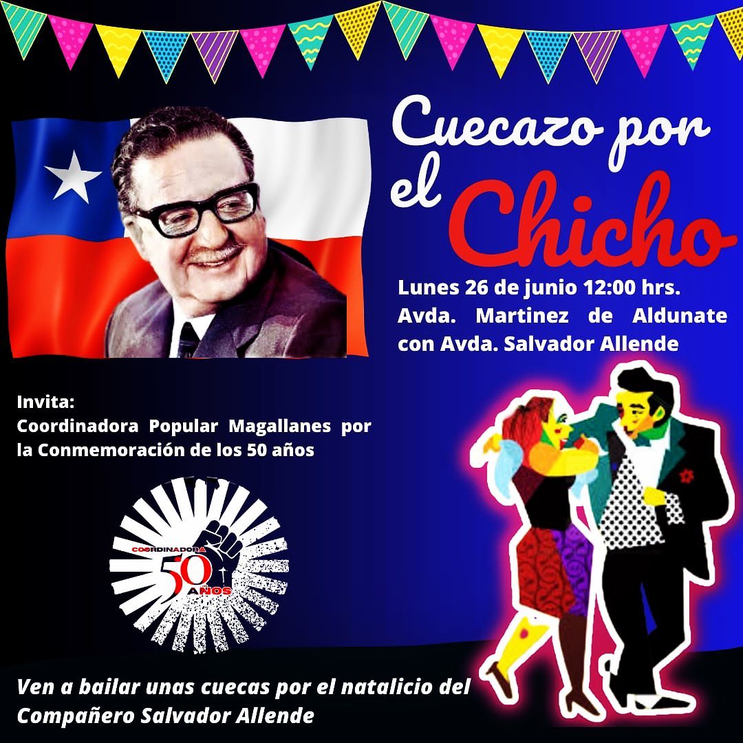 Programa de actividades de la Coordinadora Popular por los 50 años del Golpe en Magallanes