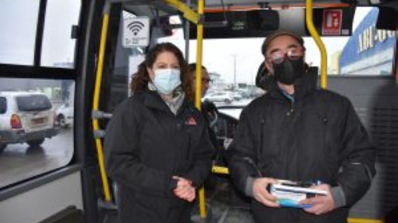 SEREMIS de Salud y Transporte reiteran llamado al uso de mascarilla en el transporte público en Magallanes