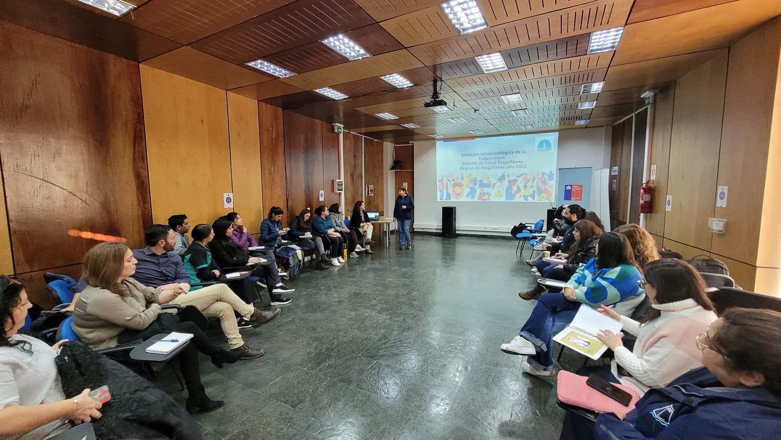 Seremi de Salud de Magallanes lideró la realización de la Mesa Intersectorial de Tuberculosis