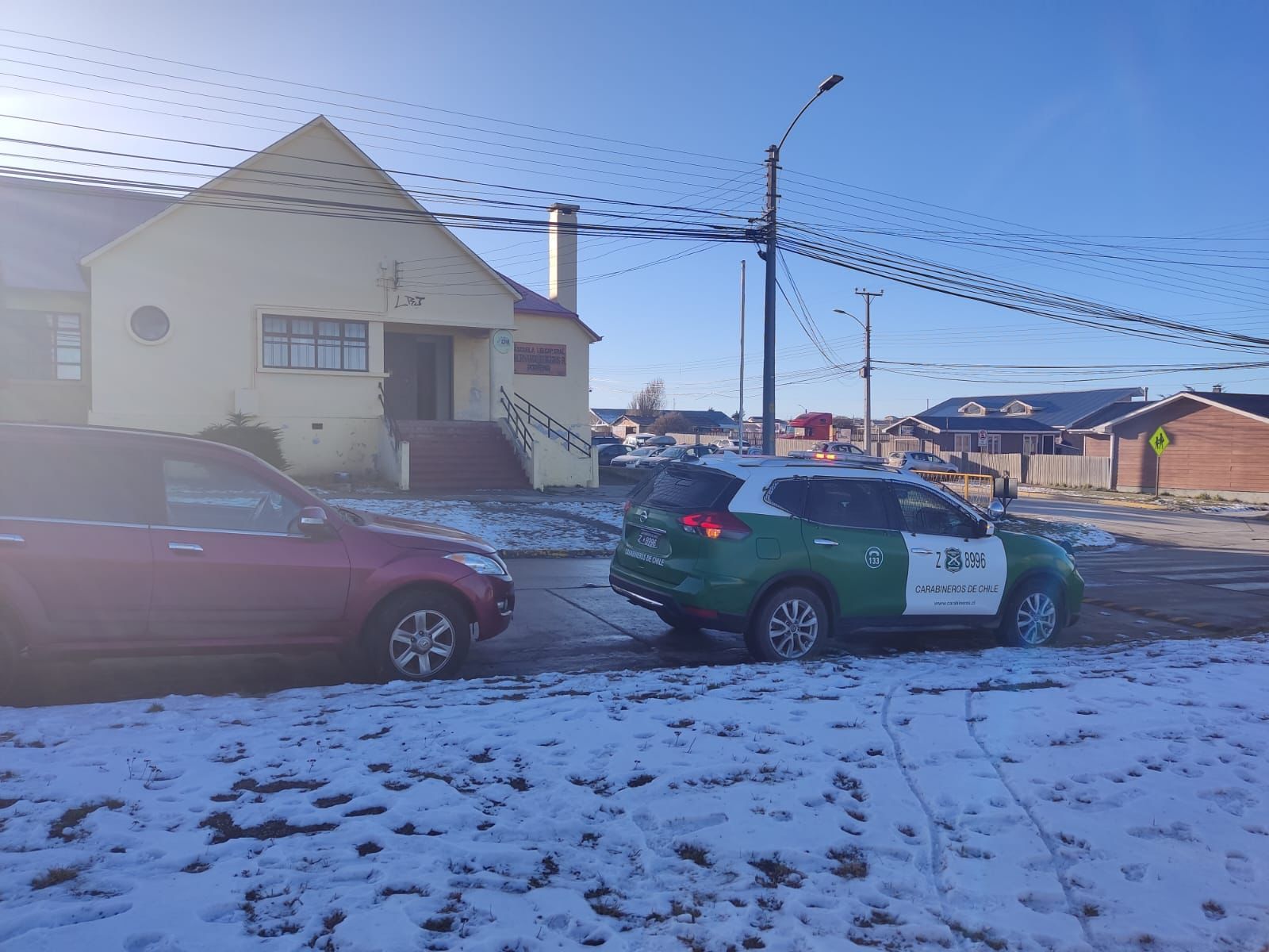 Dos perros muertos aparecieron frente a la Escuela Bernardo O’Higgins de Porvenir | En los últimos 15 días han aparecido a lo menos 15 perros envenenados