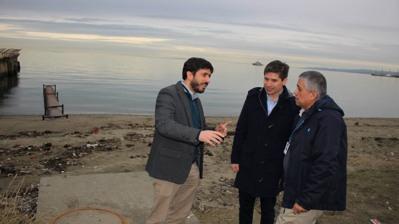 Avanza proyecto de mejoramiento del Borde Costero en el sector sur de Punta Arenas