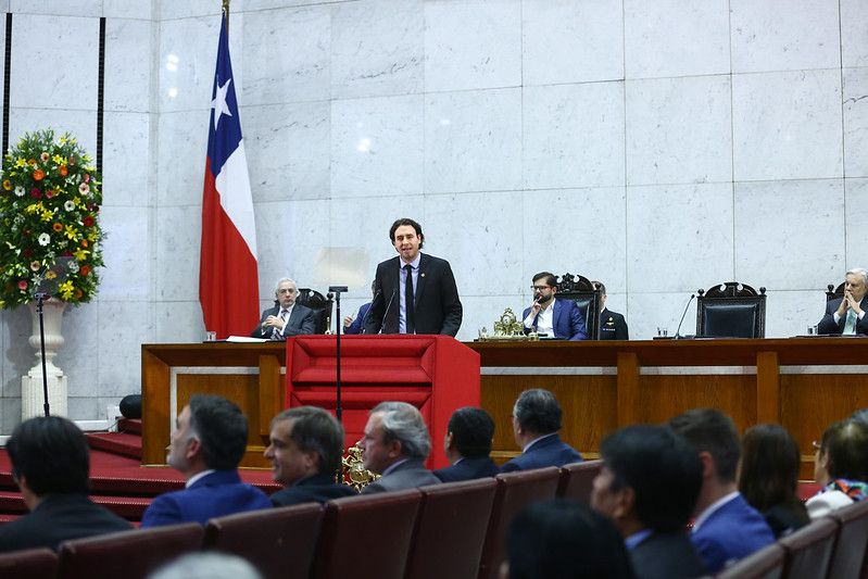 Presidente de la Cámara de Diputados entregó cuenta pública ante el Congreso Pleno