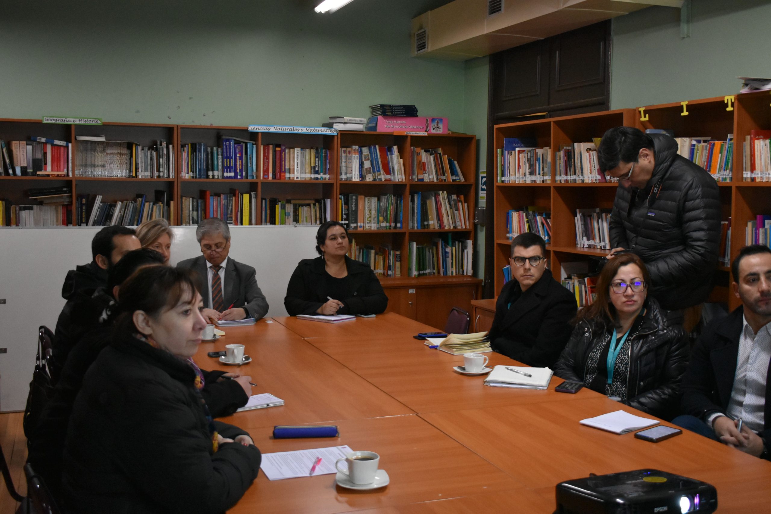 Se reunió el Comité Asesor Empresarial del Liceo Polivalente Sara Braun de Punta Arenas