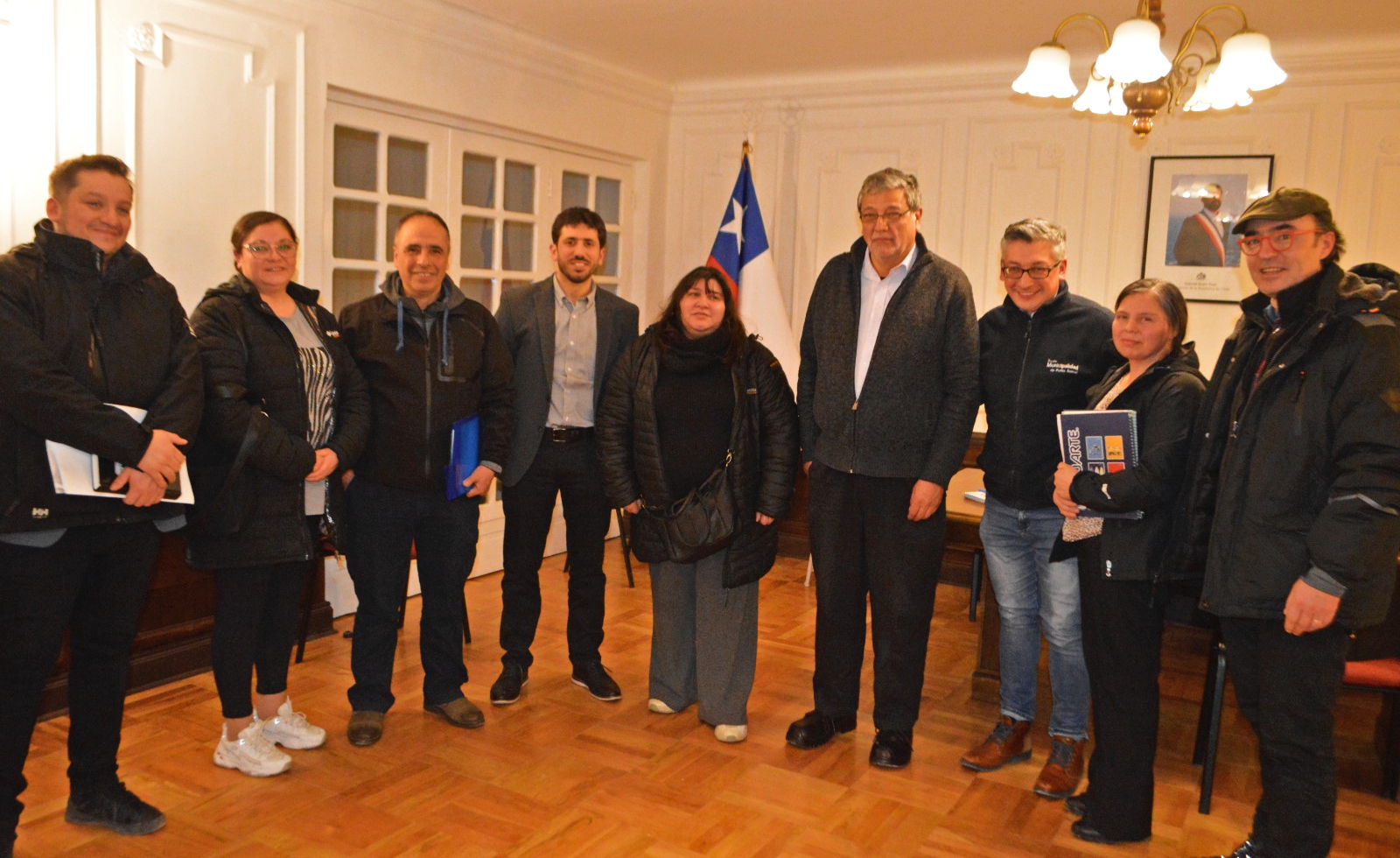 Reunión del Gabinete Periurbano liderado por la Delegación Presidencial incorporó a dirigentes vecinales de Punta Arenas