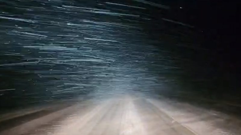 Autoridad recomienda no transitar por ruta 9 norte por presencia escarcha