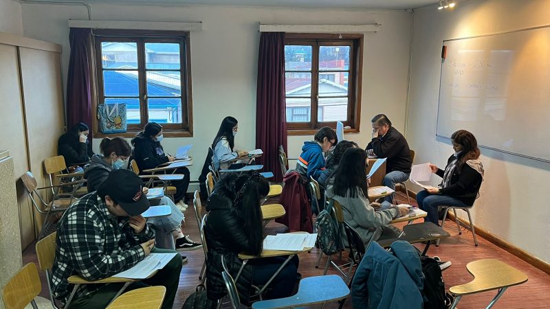 Exitoso primer ensayo PAES en el preuniversitario La Idea en Punta Arenas y Puerto Natales