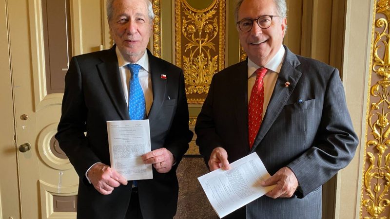 Luego de 13 años, Senado de EE.UU. aprueba convenio que evita doble tributación con Chile