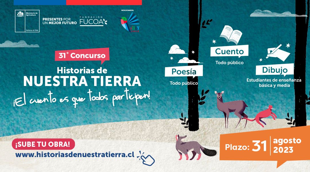 Concurso Historias de Nuestra Tierra: cultura y entretención para estas vacaciones de invierno
