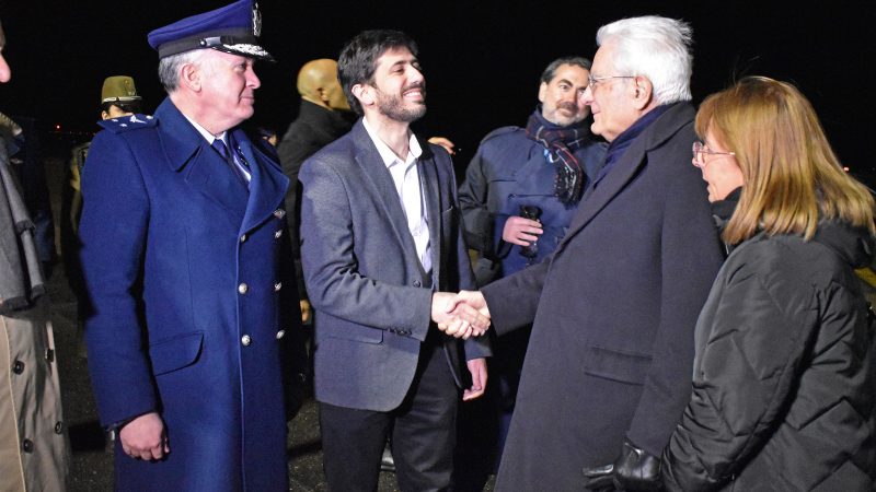 Presidente de la República de Italia visita la ciudad de Punta Arenas