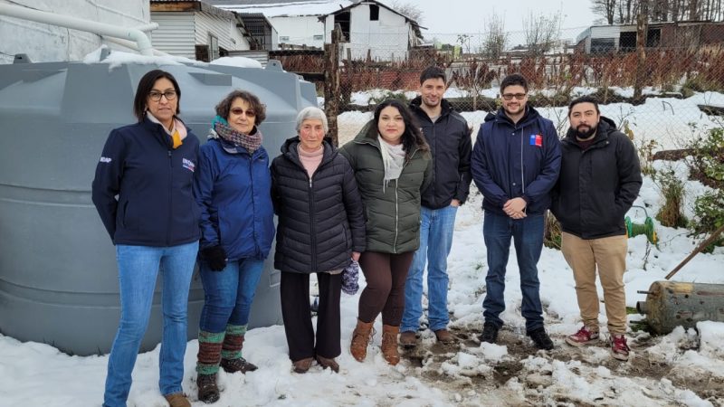 Agricultora magallánica tiene asegurada agua para riego durante la próxima temporada, gracias a proyecto de INDAP