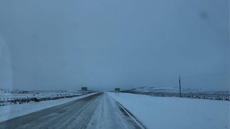 Carabineros exige uso de cadenas en Ruta 9 entre Natales y Punta Arenas