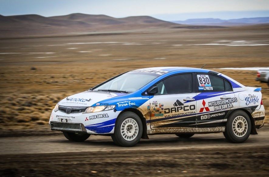 El piloto magallánico Jacob Masle fue el triunfador del Gran Premio de la Hermandad 2023 en Tierra del Fuego