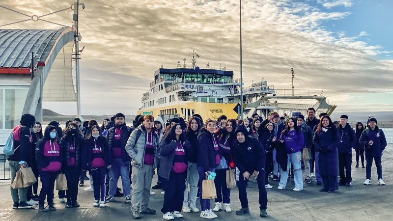 Cerca de un centenar de estudiantes secundarios de Punta Arenas visitaron sede del CFT de Magallanes en Tierra del Fuego