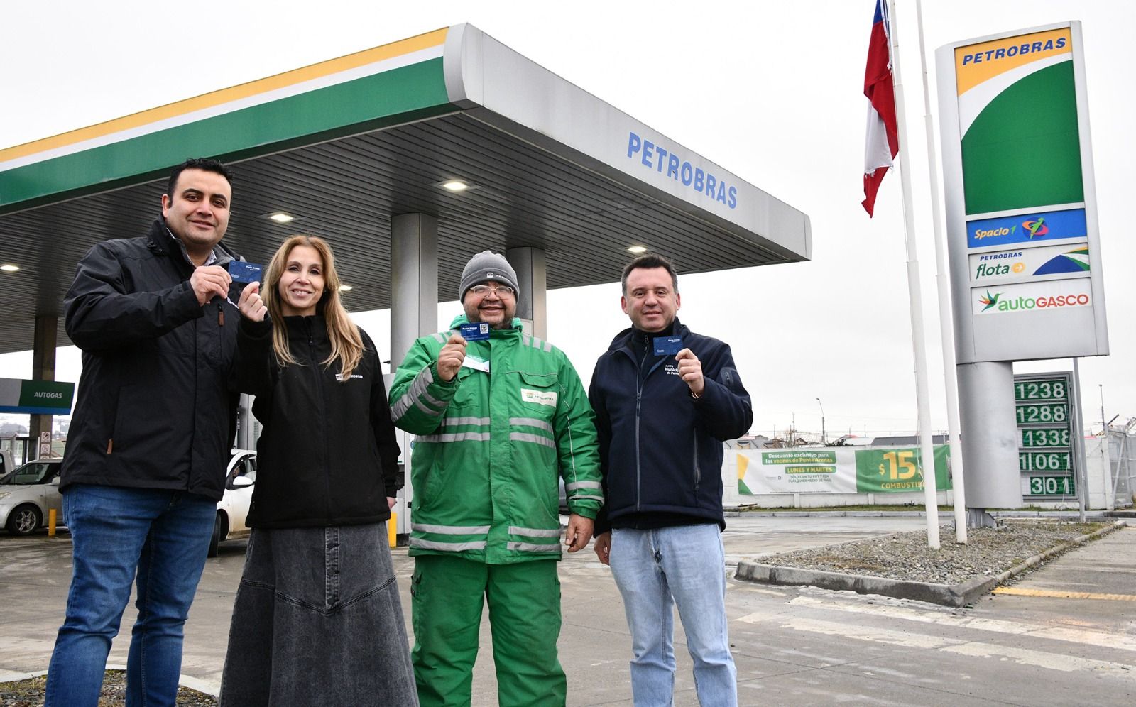 Con tu Tarjeta Punta Arenas ahorra 15 pesos por litro de combustible en todos los Petrobras de la comuna | Municipalidad de Punta Arenas