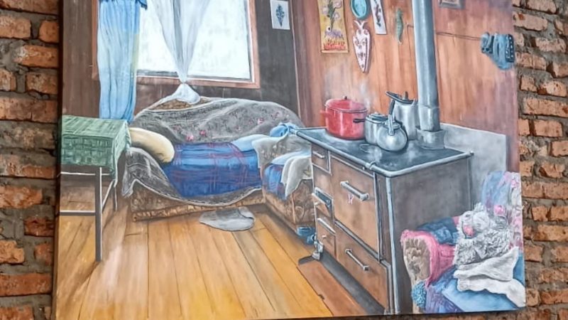 Exhiben obras del destacado artista Benito Ruiz en Puerto Natales