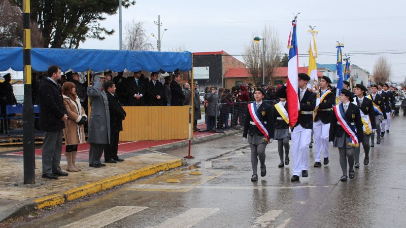 Ceremonia conmemorativa del natalicio de Bernardo O’Higgins se efectuó en Puerto Natales