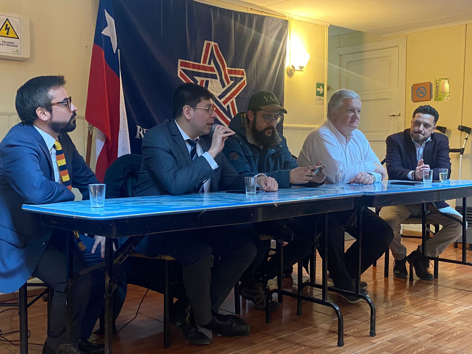 Pancho Orrego llegó a Punta Arenas a apoyar lista A de Renovación Nacional en elecciones internas