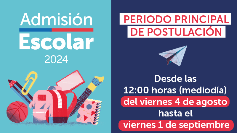 Chile Atiende informa: Postular y revisar resultados del Sistema de Admisión Escolar (SAE)