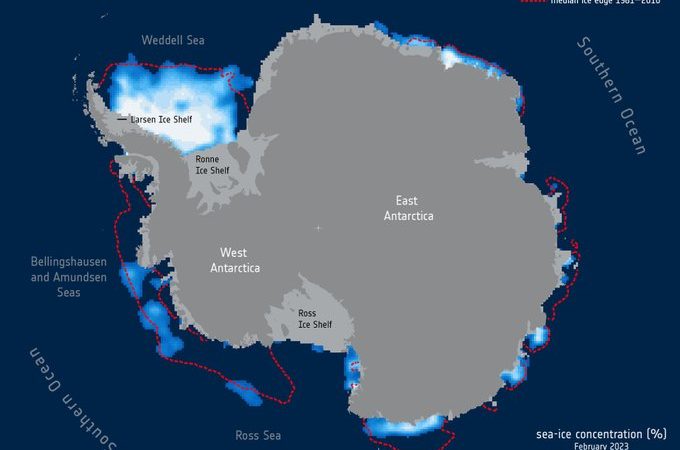 Científicos del mundo conmocionados ante eventos climáticos extremos en la Antártica