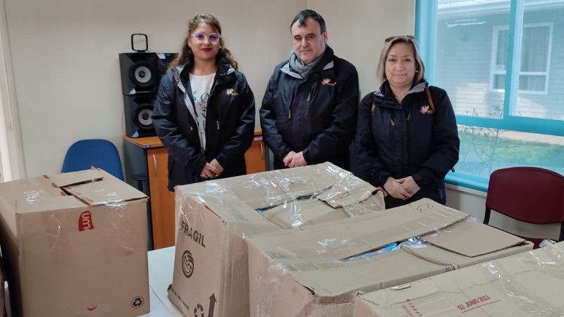 Municipalidad de Porvenir inició la entrega de 500 canastas con víveres para adultos mayores de la comuna