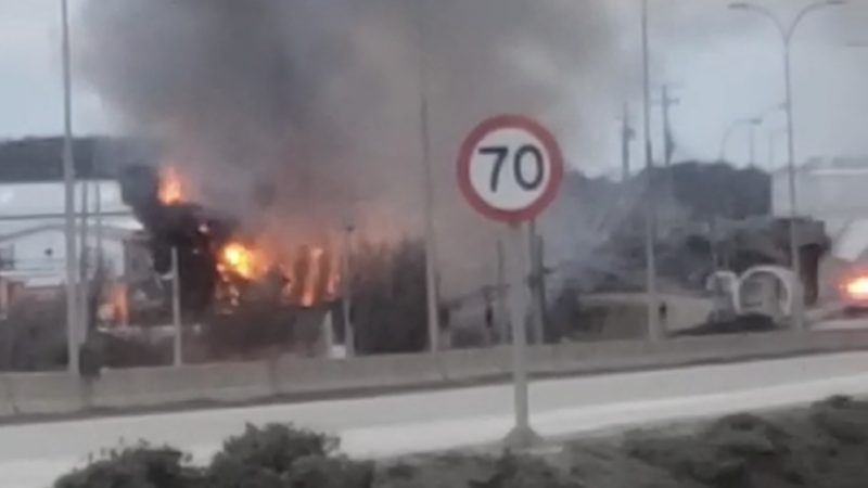 Informe de Edelmag tras incendio en Río Seco