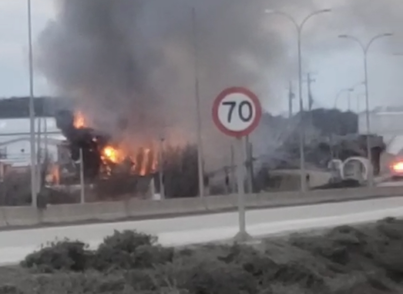 Informe de Edelmag tras incendio en Río Seco