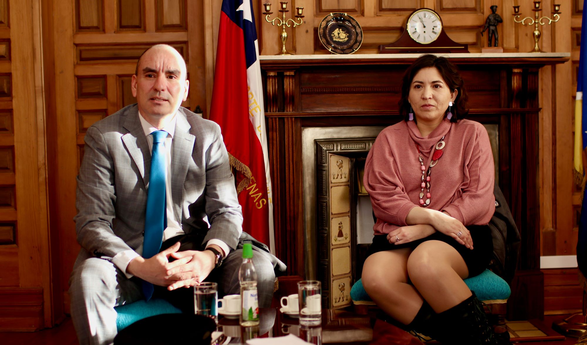 Presidenta de la Corte de Apelaciones de Punta Arenas recibe a nueva jefa de la Oficina de Defensa Laboral de la Corporación de Asistencia Judicial
