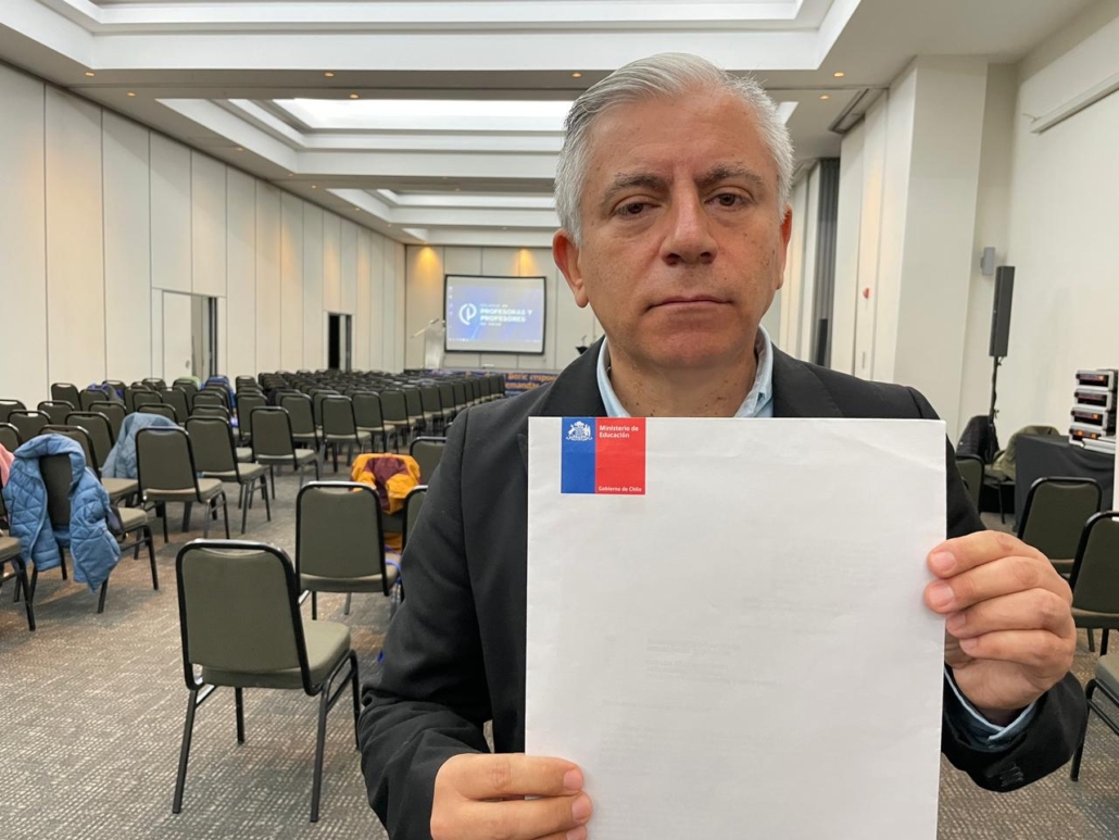 Colegio de Profesores recibe respuesta del Ministerio de Educación a las demandas planteadas en su petitorio nacional