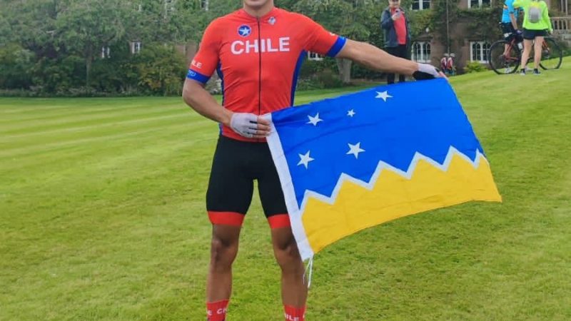 Ciclista de Punta Arenas representa a Chile en mundial de Ciclismo en Glasgow Escocía