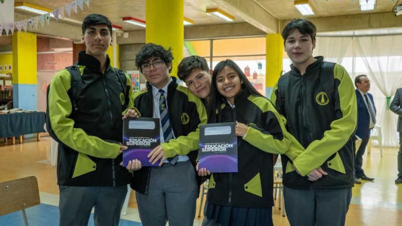Más de 450 alumnos de colegios técnico profesionales de la Región de Magallanes recibieron información útil y práctica para el proceso de admisión 2024