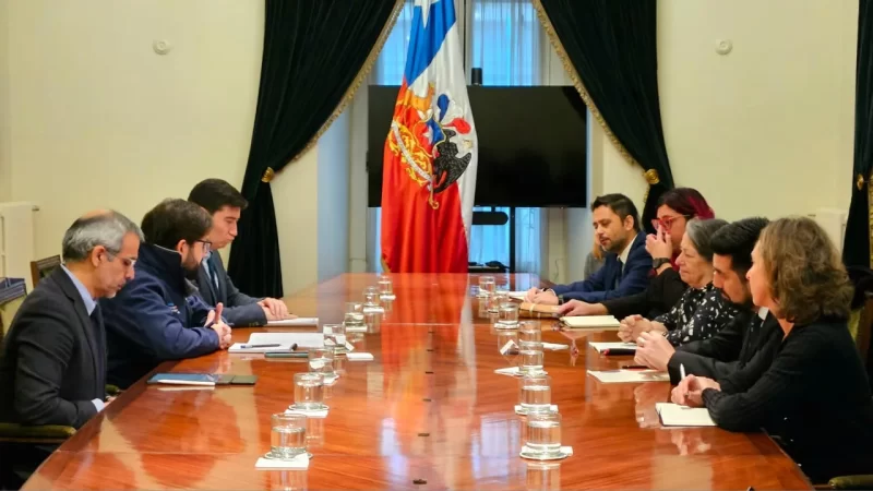 Presidente Gabriel Boric se reúne protocolarmente con Consejo INDH para dialogar sobre situación de DD.HH. en Chile