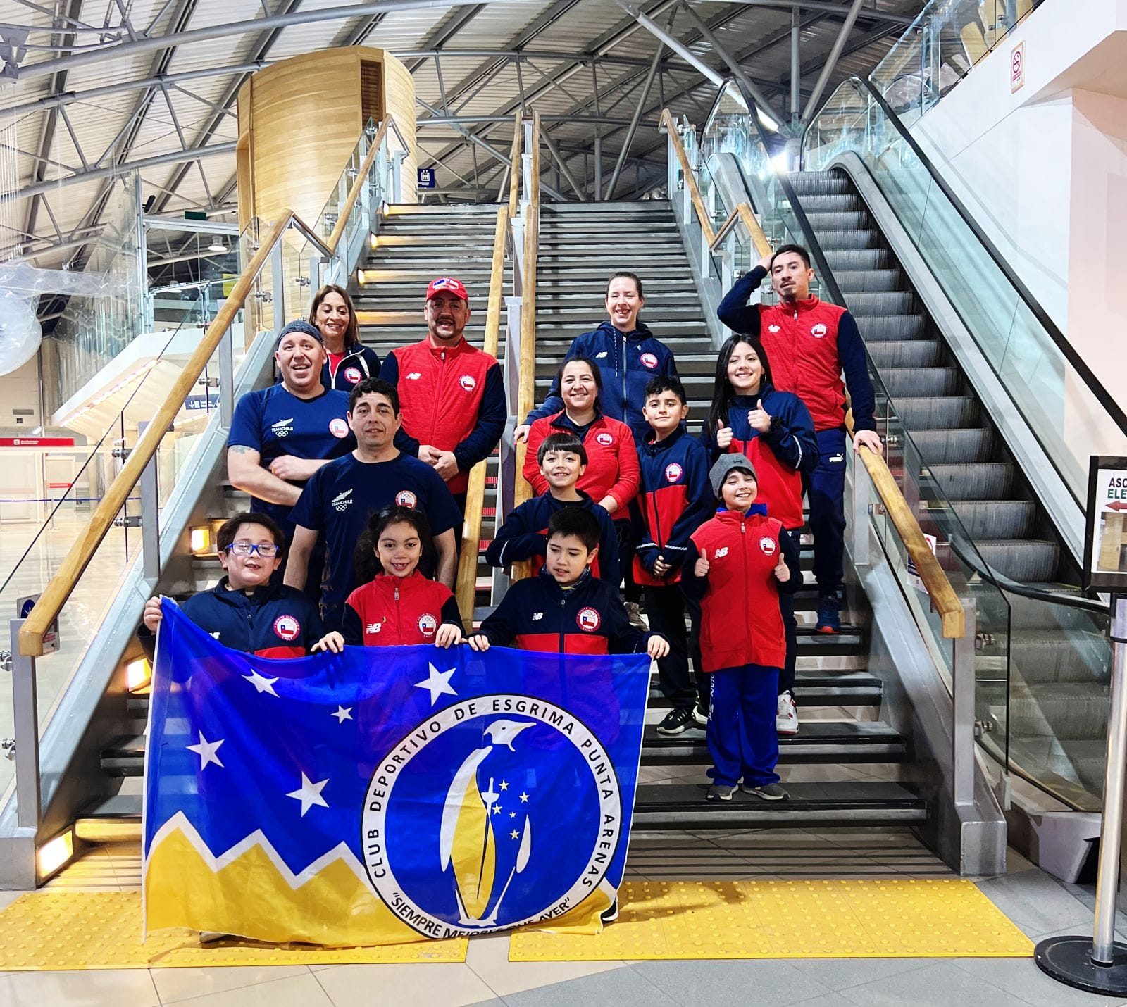 Clasificados de distintas series de Esgrima de Punta Arenas, viajaron a Panamericano en Uruguay
