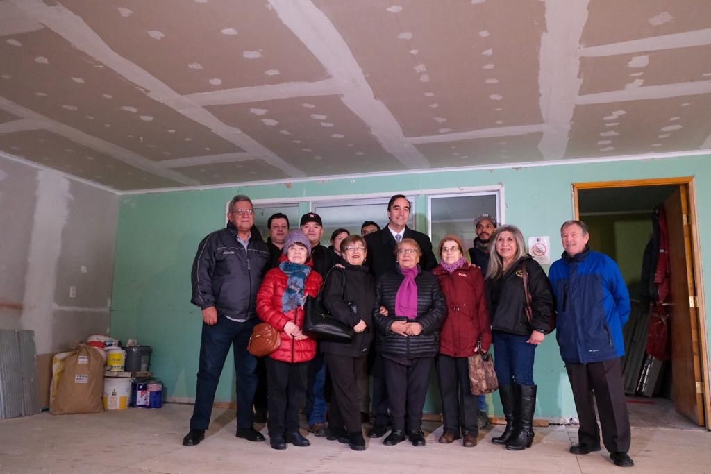 Más de un 80% de avance llevan obras de la Junta de Vecinos “Sector Sur” del barrio 18 de Septiembre de Punta Arenas