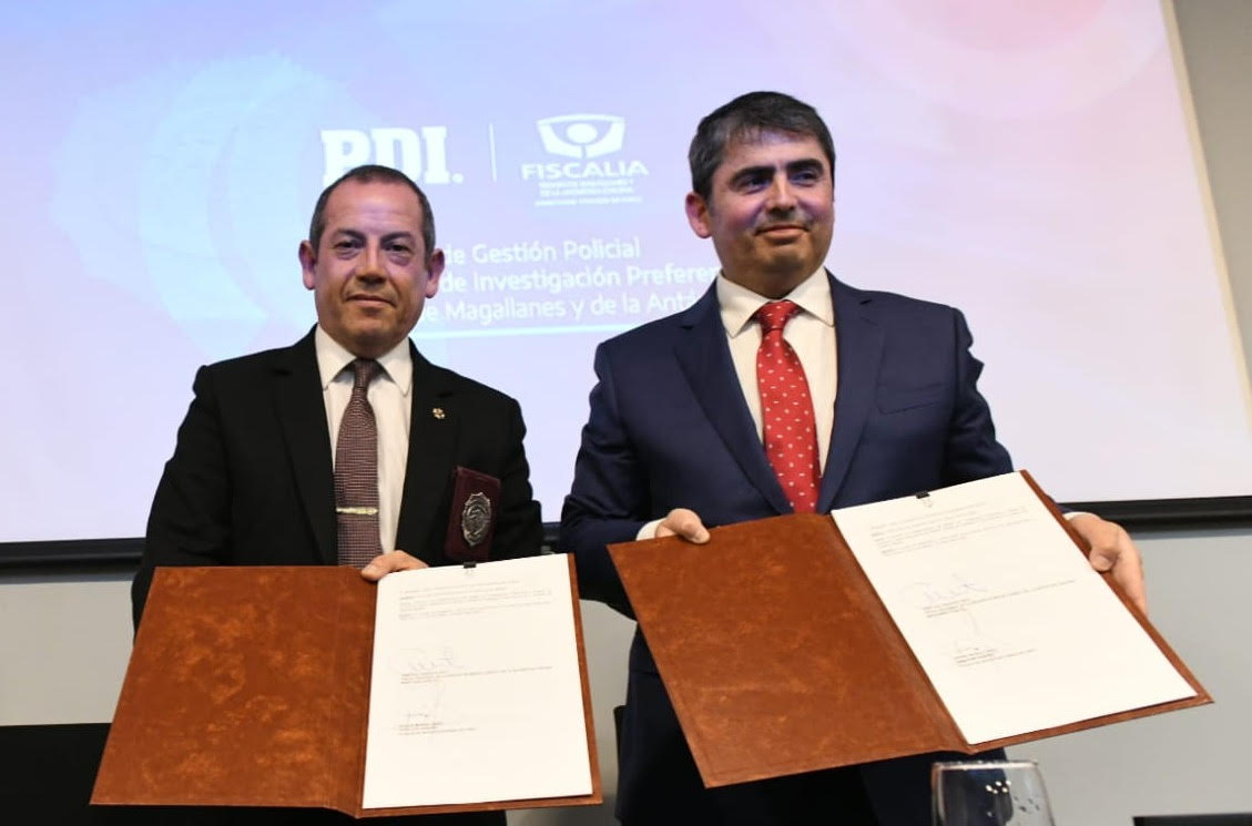 Modelo de Investigación Preferente (MIP) llega a la región de Magallanes: PDI y Fiscalía firman convenio