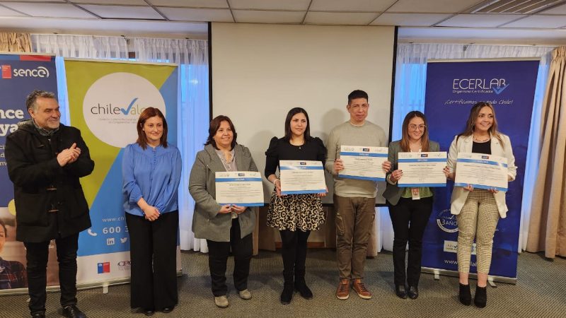 Primeros(as) gestores(as) de inclusión laboral de la región de Magallanes recibieron certificación de ChileValora