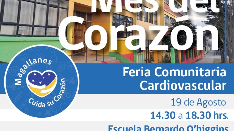 Feria Cardiovascular en la Escuela Bernardo O’Higgins de Punta Arenas | Salud fortalece promoción y prevención enfermedad cardiovascular