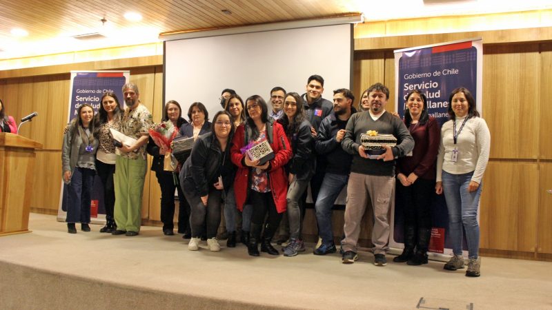 Con reconocimiento de años de servicio, Servicio de Salud conmemoró XLIV Aniversario