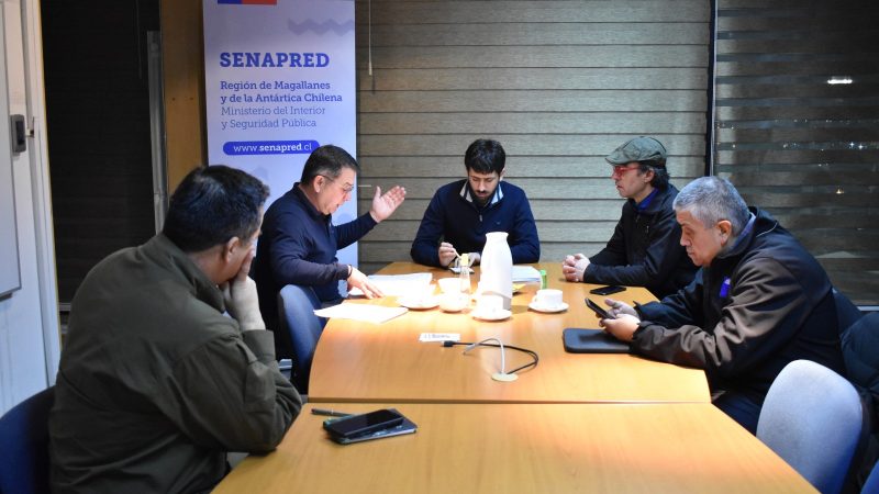 Autoridades de Gobierno y SENAPRED evalúan estado de las rutas y caminos en la región de Magallanes