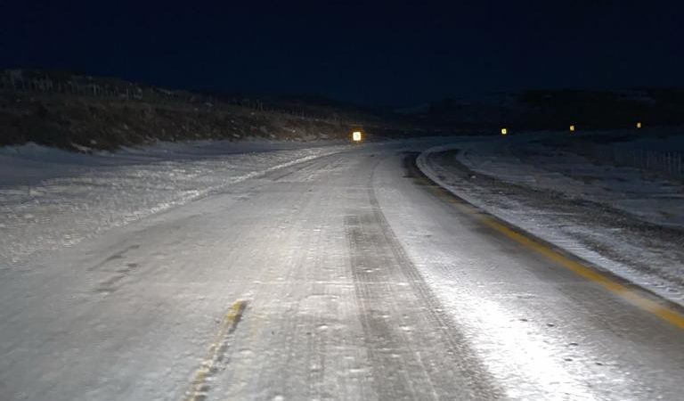 MOP informa estado de rutas en la Provincia de Tierra del Fuego para hoy 3 de agosto