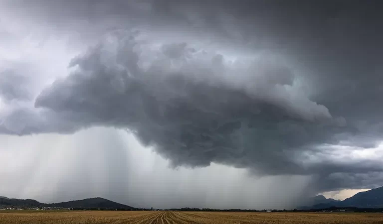 Chubascos de lluvia se pronostican este martes 9 de abril en la región de Magallanes