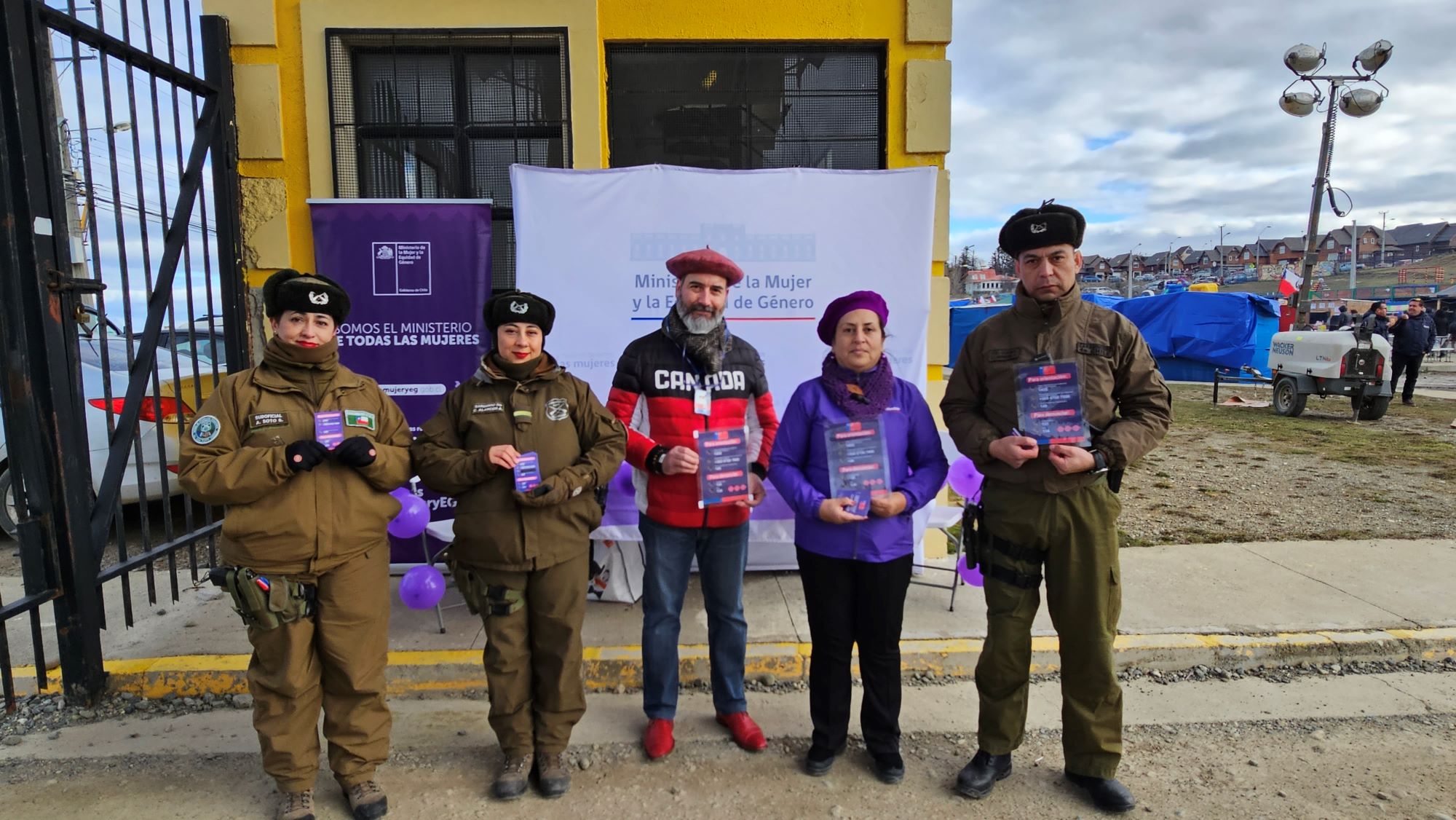 Seremi de la Mujer de Magallanes dispone de “Punto Morado” para prevenir violencia de género en Fiestas Patrias