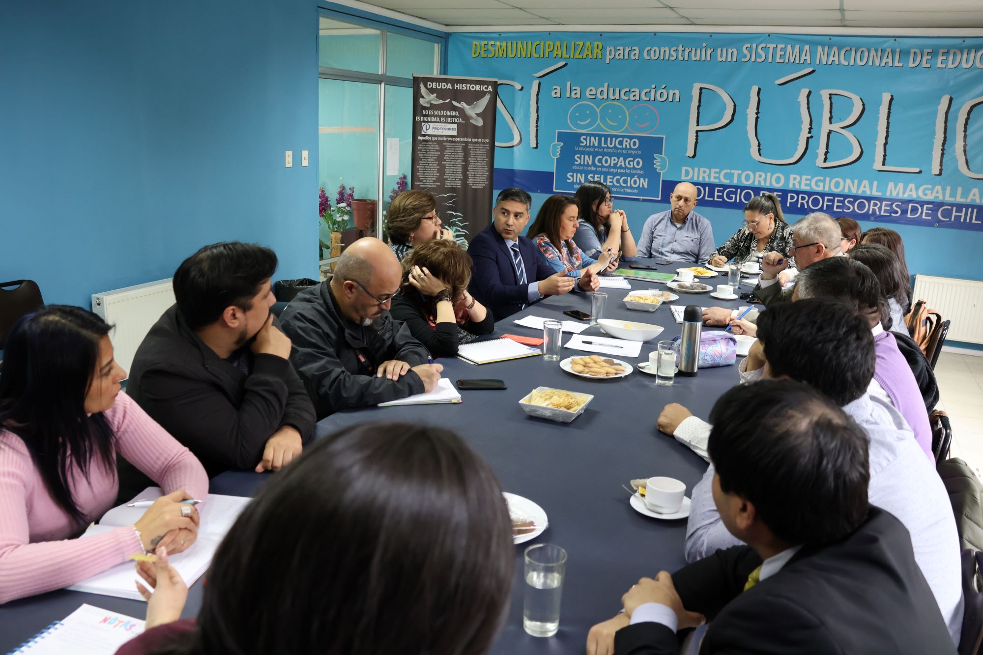 Multigremial de la Educación de Magallanes se reune con SLEP, a tres meses del traspaso de establecimientos