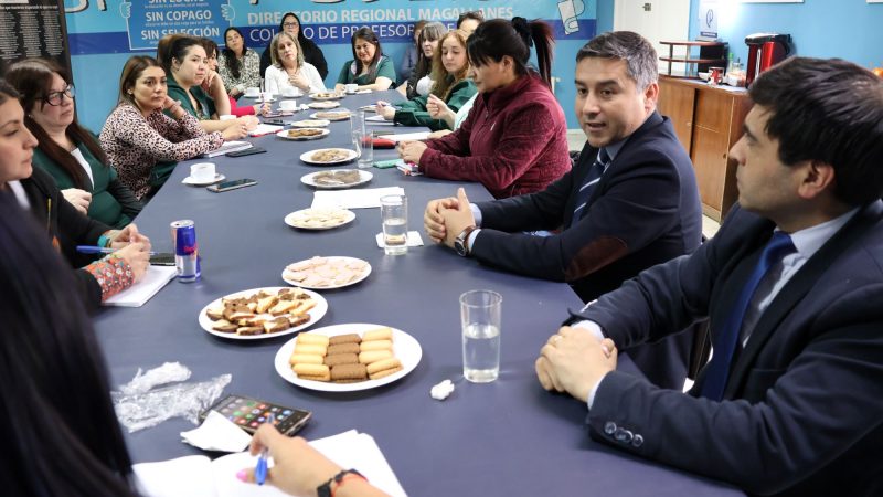 Reunión de trabajo entre el Servicio Local de Educación Pública y las Educadoras de Párvulos de Magallanes